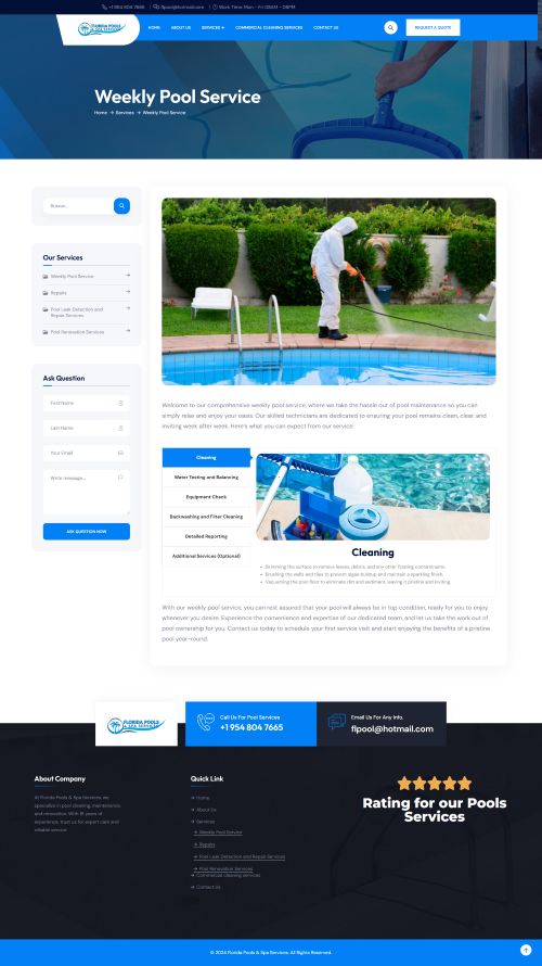 Galeria de Florida Pools & Spa Services
