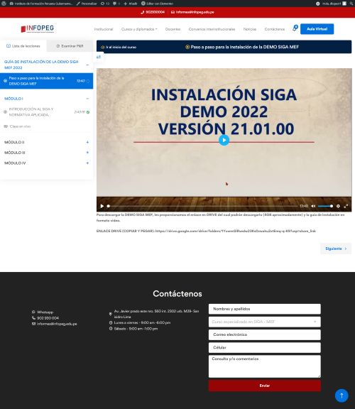 Galeria de Instituto de Formación Peruana Gubernamental (INFOPEG)