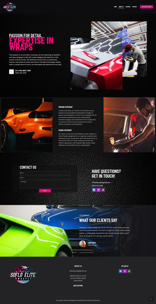 Galeria de Soflo Elite Wraps