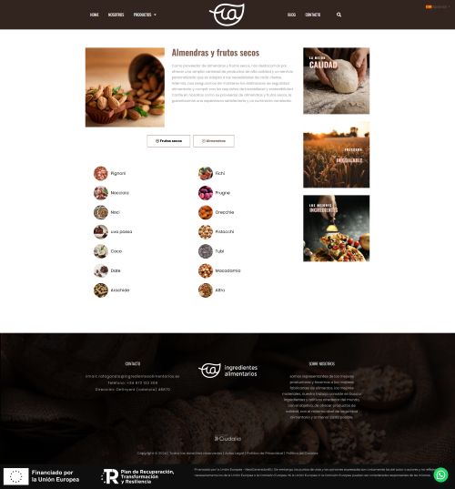 Galeria de Ingredientes Alimentarios