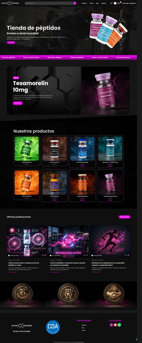 Alpha Peptides Shop